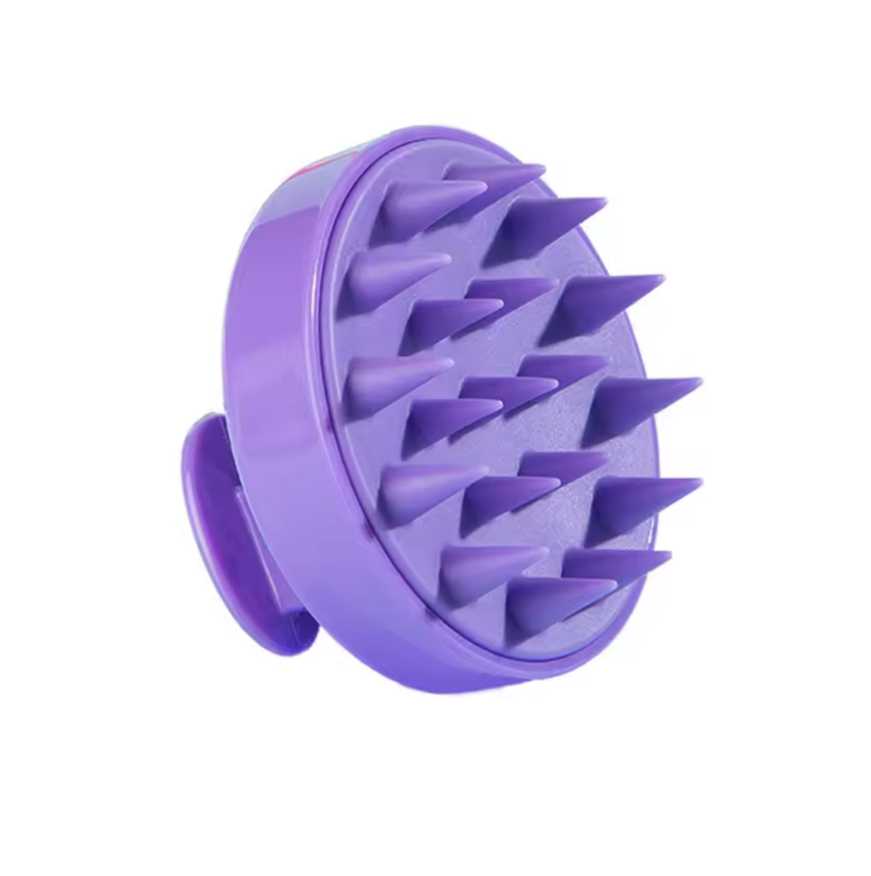 Ljubičasta bja masažera blago masira teme