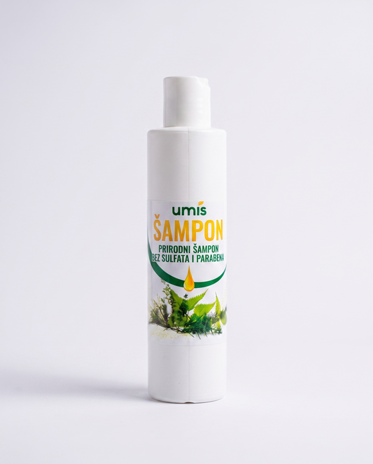 Prirodni šampon za kosu bez sulfata i parabena 200ml